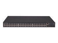 HPE 5130-48G-4SFP+ EI - Commutateur - C3 - Géré - 48 x 10/100/1000 + 4 x 10 Gigabit Ethernet / 1 Gigabit Ethernet SFP+ - Montable sur rack JG934A