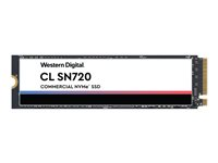 WD CL SN720 NVMe SSD SDAQNTW-1T00-2000 - SSD - chiffré - 1 To - interne - M.2 2280 - PCIe 3.0 x4 (NVMe) - Self-Encrypting Drive (SED), TCG Opal Encryption 2.01 SDAQNTW-1T00-2000