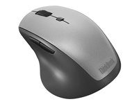 Lenovo ThinkBook Wireless Media - Souris - ergonomique - pour droitiers - optique - 6 boutons - sans fil - 2.4 GHz - récepteur sans fil USB - noir 4Y50V81591