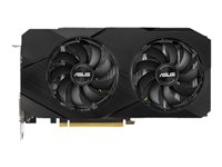 ASUS DUAL-GTX1660S-O6G-EVO - OC Edition - carte graphique - GF GTX 1660 SUPER - 6 Go GDDR6 - PCIe 3.0 x16 - DVI, HDMI, DisplayPort 90YV0DS3-M0NA00