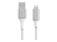 Belkin BOOST CHARGE Smart - Câble Lightning - USB mâle pour Lightning mâle - 1.2 m - blanc CAA007BT04WH