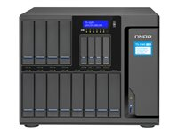 QNAP TS-1685 - Serveur NAS - 16 Baies - SATA 6Gb/s - RAID 0, 1, 5, 6, 10, JBOD, disque de réserve 10 - RAM 32 Go - Gigabit Ethernet / 10 Gigabit Ethernet - iSCSI TS-1685-D1531-32G-550W