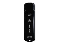 Transcend JetFlash Endurance Series 750 - Clé USB - 64 Go - USB 3.0 - noir piano TS64GJF750K