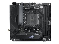 ASUS ROG STRIX B550-I GAMING - Carte-mère - mini ITX - Socket AM4 - AMD B550 Chipset - USB-C, USB-C Gen2, USB-C Gen1, USB 3.2 Gen 1, USB 3.2 Gen 2 - 2.5 Gigabit LAN, Wi-Fi 6, Bluetooth - carte graphique embarquée (unité centrale requise) - audio HD (8 canaux) 90MB14L0-M0EAY0