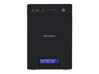 NETGEAR ReadyNAS 214 - Serveur NAS - 4 Baies - 8 To - SATA 3Gb/s - HDD 2 To x 4 - RAID 0, 1, 5, 6, 10, JBOD - Gigabit Ethernet - iSCSI RN214D42-100NES