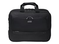 DICOTA Top Traveller ECO Twin SELECT - Sacoche pour ordinateur portable - 14" - 15.6" - noir D31646