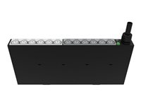 HPE G2 Basic Modular Horizontal True 0U - Unité de distribution secteur (rack-montable) - CA 220-240 V - 7300 VA - 1-phase 3 fil - entrée : IEC 60309 32A - connecteurs de sortie : 6 (IEC 60320 C19) - 1U - 30.5 cm cordon - Mondial - pour Synergy 12000 Frame P9Q43A