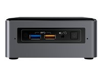 Intel Next Unit of Computing Kit NUC7i3BNHX1 - mini PC - Core i3 7100U 2.4 GHz - 0 Go - avec module mémoire Intel Optane M.2 de 16 Go BOXNUC7I3BNHX1