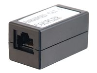 C2G In-line Modular Coupler - Coupleur de téléphone - RJ-45 (F) pour RJ-45 (F) - CAT 5e - noir 81556