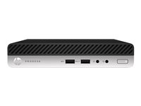 HP ProDesk 400 G4 - mini bureau - Core i3 8100T 3.1 GHz - 4 Go - 500 Go - Français 4VF51ET#ABF