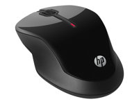 HP X3500 - Souris - optique - 3 boutons - sans fil - 2.4 GHz - récepteur sans fil USB - gris métallisé, noir brillant - pour OMEN by HP 17; HP 22, 24; ENVY x360; Pavilion 14, 59X; Pavilion Gaming 690; Slimline 290 H4K65AA#ABB