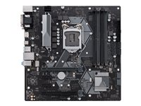 ASUS PRIME H370M-PLUS - Carte-mère - micro ATX - Socket LGA1151 - H370 Chipset - USB 3.1 Gen 1, USB 3.1 Gen 2, USB-C Gen1 - Gigabit LAN - carte graphique embarquée (unité centrale requise) - audio HD (8 canaux) 90MB0WC0-M0EAY0