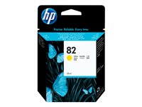 HP 82 - 69 ml - jaune - original - cartouche d'encre - pour DesignJet 10, 120, 20, 50, 500, 510, 800, 815, 820; Designjet Copier cc800 C4913A