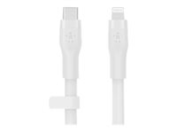 Belkin BOOST CHARGE - Câble Lightning - 24 pin USB-C mâle pour Lightning mâle - 3 m - blanc CAA009BT3MWH