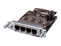 Cisco - Module voix/fax - ports analogiques : 4 - pour Cisco 28XX, 28XX 2-pair, 28XX 4-pair, 28XX V3PN, 29XX, 38XX, 38XX V3PN, 39XX VIC3-4FXS/DID=