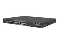 HPE 5510-24G-SFP HI Switch with 1 Interface Slot - Commutateur - C3 - Géré - 16 x Gigabit SFP + 4 x 10 Gigabit SFP+ + 8 x 10/100/1000/SFP - Montable sur rack JH149A