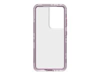 LifeProof NËXT - Coque de protection pour téléphone portable - 50 % de plastique recyclé - napa (clair/lavande) - pour Samsung Galaxy S21 Ultra 5G 77-81775