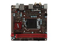 MSI H270I GAMING PRO AC - Carte-mère - mini ITX - Socket LGA1151 - H270 - USB 3.1 Gen 1 - Bluetooth, Gigabit LAN, Wi-Fi - carte graphique embarquée (unité centrale requise) - audio HD (8 canaux) H270I GAMING PRO AC