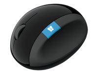 Microsoft Sculpt Ergonomic Mouse - Souris - 7 boutons - sans fil - 2.4 GHz - récepteur sans fil USB L6V-00003