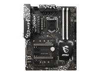 MSI Z370 KRAIT GAMING - Carte-mère - ATX - Socket LGA1151 - Z370 - USB 3.1 Gen 1, USB-C Gen2, USB 3.1 Gen 2 - Gigabit LAN - carte graphique embarquée (unité centrale requise) - audio HD (8 canaux) Z370 KRAIT GAMING