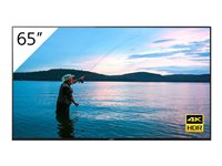 Sony FWD-65X95H/T - Classe de diagonale 65" (64.5" visualisable) - BRAVIA Professional Displays XH9 Series écran LCD rétro-éclairé par LED - avec tuner TV - signalisation numérique - Smart TV - Android TV - 4K UHD (2160p) 3840 x 2160 - HDR - LED à éclairage direct - Argent foncé FWD-65X95H/T