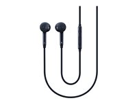 Samsung EO-EG920B - Écouteurs avec micro - intra-auriculaire - filaire - jack 3,5mm - noir, bleu - pour Galaxy Core Prime VE, S6 EO-EG920BBEGWW