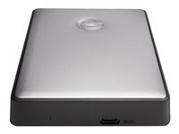 G-Technology G-DRIVE mobile USB-C - Disque dur - 4 To - externe (portable) - 2.5" - USB 3.1 Gen 1 (USB-C connecteur) - 5400 tours/min - gris 0G10347-1