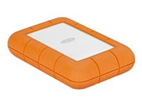 LaCie Rugged Thunderbolt USB-C - Disque dur - 2 To - externe (portable) - USB 3.1 Gen 1 / Thunderbolt (USB-C connecteur) STFS2000800