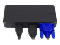 Targus Multi-Display Adapter - Station d'accueil - USB - VGA, HDMI - 1GbE - Europe ACA928EUZ