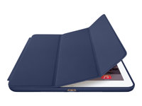 Apple Smart - Protection à rabat pour tablette - cuir - bleu nuit - pour iPad Air 2 MGTT2ZM/A