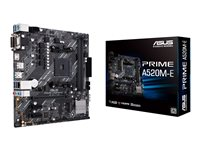 ASUS PRIME A520M-E - Carte-mère - micro ATX - Socket AM4 - AMD A520 Chipset - USB 3.2 Gen 1, USB 3.2 Gen 2 - Gigabit LAN - carte graphique embarquée (unité centrale requise) - audio HD (8 canaux) 90MB1510-M0EAY0