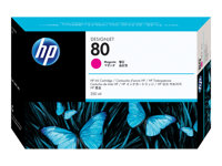 HP 80 - 350 ml - magenta - original - DesignJet - cartouche d'encre - pour DesignJet 1050c, 1050c plus, 1055cm, 1055cm plus C4847A