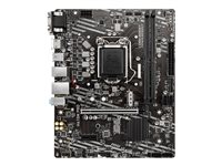 MSI H410M PRO - carte-mère - micro ATX - Socket LGA1200 - H410 H410M-PRO