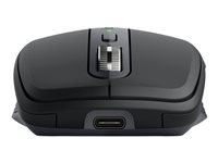 Logitech MX Anywhere 3S - Souris - optique - 6 boutons - sans fil - Bluetooth - graphite 910-006929