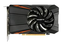 Gigabyte GeForce GTX 1050 D5 2G - Carte graphique - NVIDIA GeForce GTX 1050 - 2 Go GDDR5 - PCIe 3.0 x16 - DVI, HDMI, DisplayPort GV-N1050D5-2GD