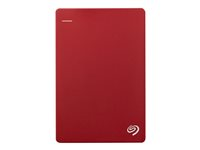 Seagate Backup Plus STDR2000203 - Disque dur - 2 To - externe (portable) - USB 3.0 - rouge STDR2000203