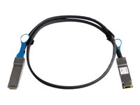 StarTech.com Câble QSFP+ à connexion directe de 1 m - Compatible avec Juniper QFX-QSFP-DAC-1M - Cordon QSFP+ 40G - Câble Twinax passif - Câble à attache directe - QSFP+ pour QSFP+ - 1 m - twinaxial - SFF-8436 - passif - noir QFXQSFPDAC1M