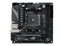 ASUS ROG STRIX B450-I GAMING - Carte-mère - mini ITX - Socket AM4 - AMD B450 Chipset - USB 3.1 Gen 1, USB 3.1 Gen 2 - Bluetooth, Gigabit LAN, Wi-Fi - carte graphique embarquée (unité centrale requise) - audio HD (8 canaux) 90MB0Z50-M0EAY0