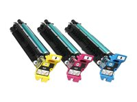 Epson - Jaune, cyan, magenta - photoconducteur - pour AcuLaser C9200D3TNC, C9200DN, C9200DTN, C9200N, C9200TN C13S051175CP