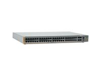 Allied Telesis AT X510-52GTX - Commutateur - C2+ - Géré - 48 x 10/100/1000 + 2 x 10 Gigabit Ethernet / 1 Gigabit Ethernet SFP+ + 2 x 10 Gigabit SFP+ - flux d'air de l'avant vers l'arrière - Montable sur rack AT-X510-52GTX-50