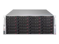 Supermicro SC847 BE1C-R1K28WB - Rack-montable - 4U - Extended ATX améliorée - SATA/SAS - hot-swap 1280 Watt - noir CSE-847BE1C-R1K28WB