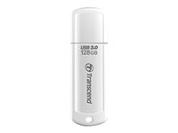 Transcend JetFlash 730 - Clé USB - 128 Go - USB 3.0 - blanc TS128GJF730