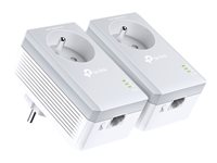 TP-Link TL-PA4015PKIT - - kit d'adaptation pour courant porteur - - HomePlug AV (HPAV) - Branchement mural (pack de 2) TL-PA4015PKIT