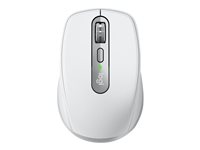 Logitech MX Anywhere 3 pour Mac - Souris - laser - 6 boutons - sans fil - Bluetooth - récepteur sans fil USB - gris pâle 910-005991