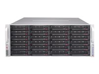 Supermicro SC847 E2C-R1K28JBOD - Montable sur rack - 4U - SATA/SAS - hot-swap 1280 Watt - noir CSE-847E2C-R1K28JBOD