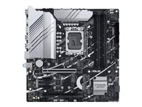 ASUS PRIME Z790M-PLUS D4 - Carte-mère - micro ATX - Socket LGA1700 - Z790 Chipset - USB 3.2 Gen 1, USB-C 3.2 Gen 1 - Gigabit LAN - carte graphique embarquée (unité centrale requise) - audio HD (8 canaux) 90MB1D20-M0EAY0