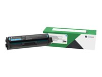 Lexmark - À rendement élevé - cyan - original - cartouche de toner LCCP, LRP - pour Lexmark C3326dw, MC3326adwe, MC3326i C332HC0