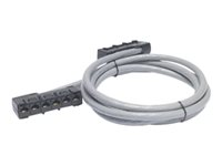 APC Data Distribution Cable - Câble réseau - Conformité TAA - RJ-45 (F) pour RJ-45 (F) - 22.9 m - UTP - CAT 5e - gris DDCC5E-075