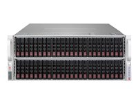 Supermicro SC417 BE2C-R1K28LPB - Rack-montable - 4U - ATX étendu - SATA/SAS - hot-swap - alimentation redondante 1280 Watt - noir CSE-417BE2C-R1K28LPB