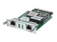 Cisco High-Speed Channelized T1/E1 and ISDN PRI - Adaptateur de terminal RNIS - HWIC - ISDN PRI - 2.048 Mbits/s - T-1/E-1 - ports numériques : 2 (64 canaux - pour Cisco 2811 2-pair, 28XX, 28XX 4-pair, 28XX V3PN, 29XX, 38XX, 38XX V3PN, 39XX HWIC-2CE1T1-PRI=